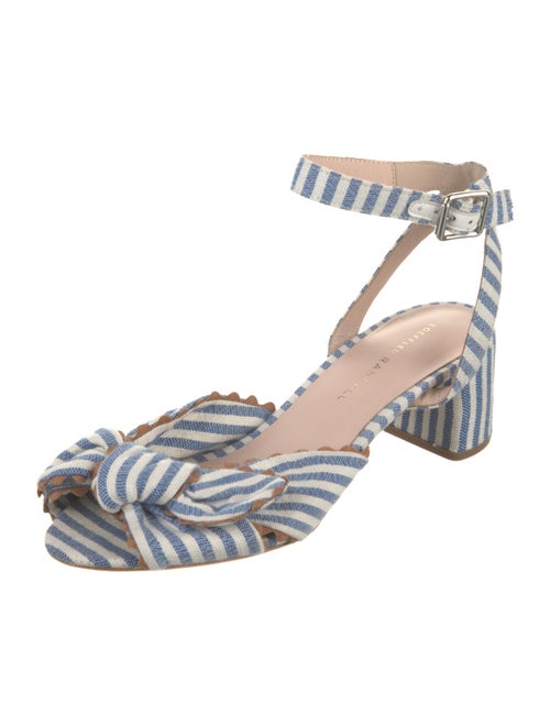 Loeffler Randall Canvas Striped Sandals