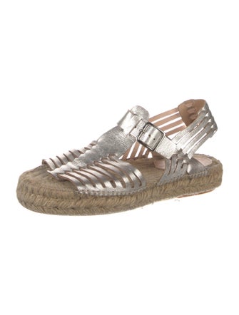Loeffler Randall Leather Espadrilles
