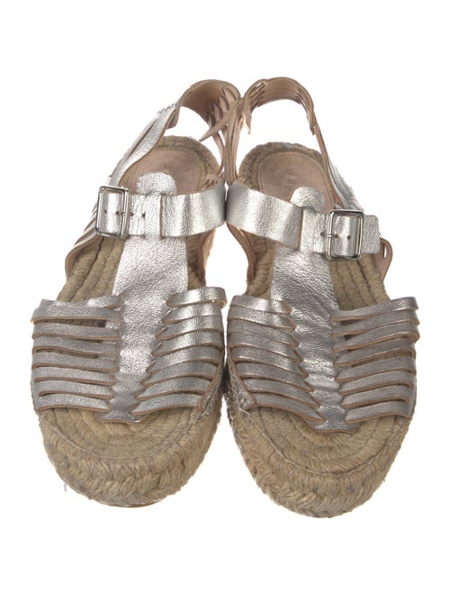 Loeffler Randall Leather Espadrilles