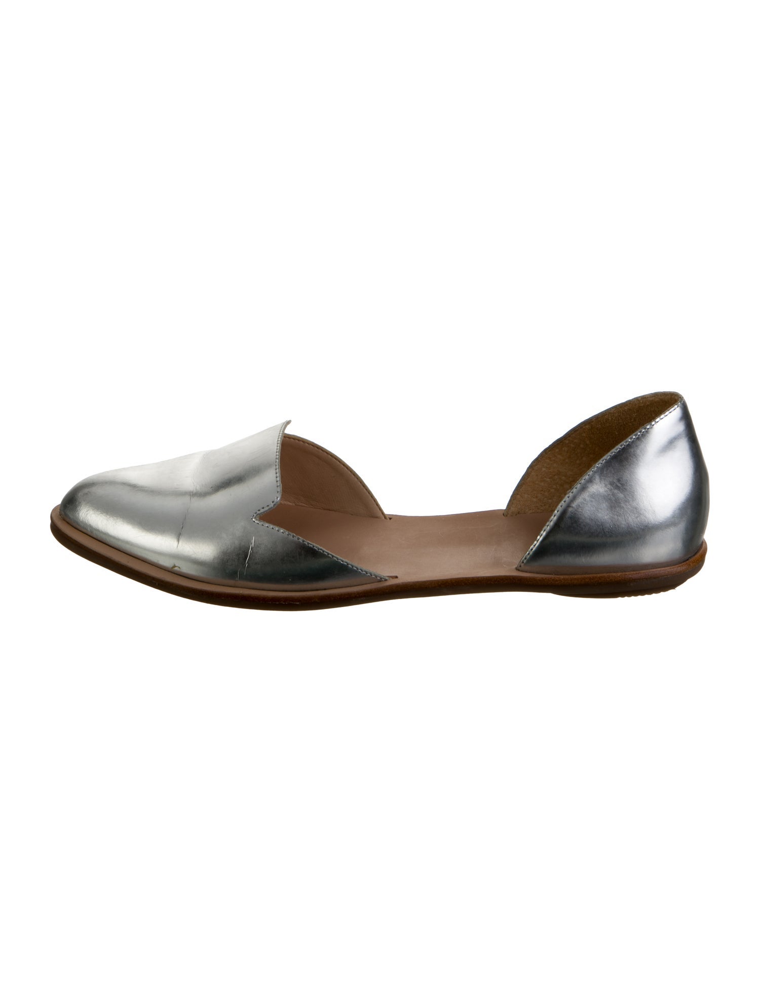 Loeffler Randall Patent Leather D'Orsay Flats