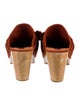 Loeffler Randall Canvas Bow Accents Mules
