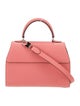 Loeffler Randall Leather Top Handle Bag