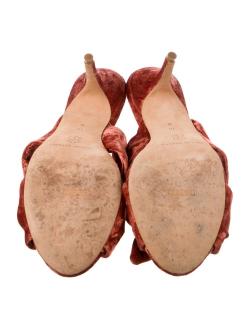 Loeffler Randall Velvet Slides