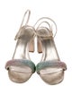 Loeffler Randall Loeffler Randal Shay Rainbow Crystal Sandal Suede Sandals