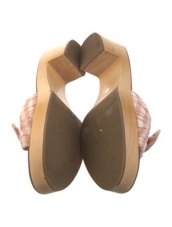 Loeffler Randall Striped Slides