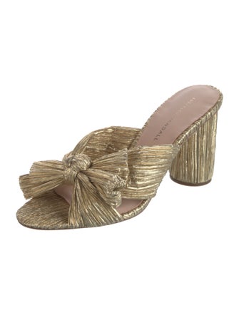 Loeffler Randall Bow Accents Slides