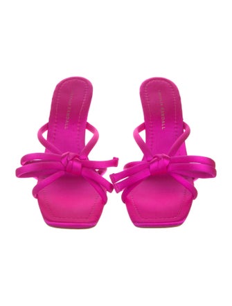 Loeffler Randall Satin Slides