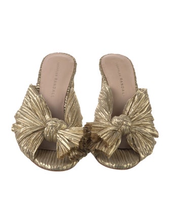 Loeffler Randall Bow Accents Slides