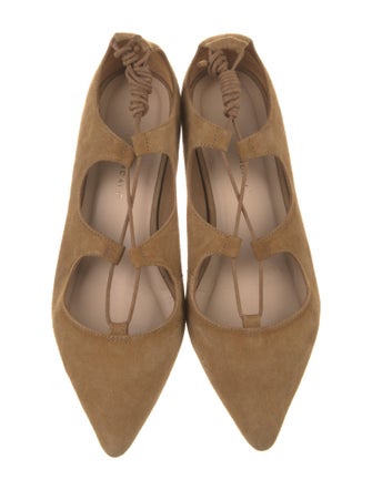 Loeffler Randall Suede Ballet Flats