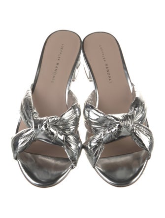 Loeffler Randall Leather Slides