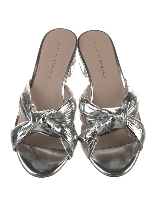 Loeffler Randall Leather Slides