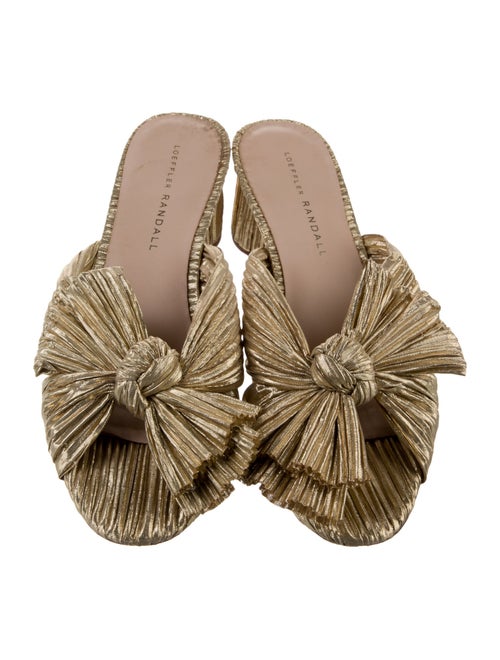 Loeffler Randall Bow Accents Slides