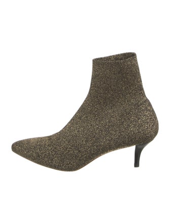 Loeffler Randall Glitter Sock Boots
