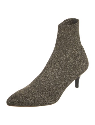 Loeffler Randall Glitter Sock Boots