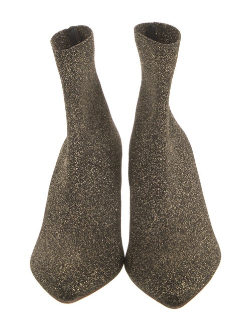 Loeffler Randall Glitter Sock Boots