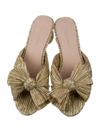 Loeffler Randall Bow Accents Slides