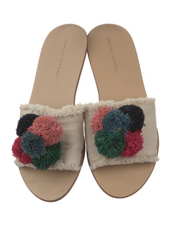 Loeffler Randall Canvas Floral Print Slides