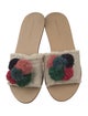 Loeffler Randall Canvas Floral Print Slides