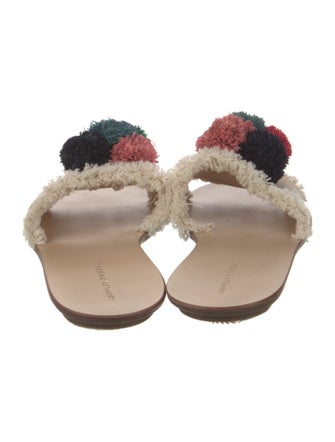 Loeffler Randall Canvas Floral Print Slides