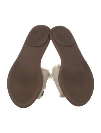 Loeffler Randall Canvas Floral Print Slides