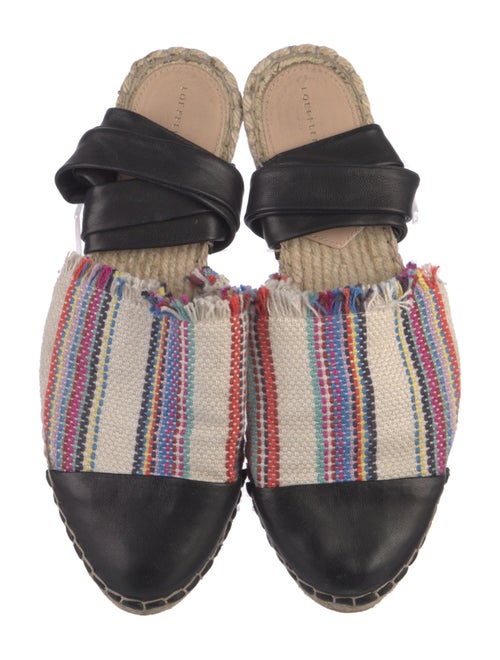 Loeffler Randall Canvas Printed D'Orsay Flats