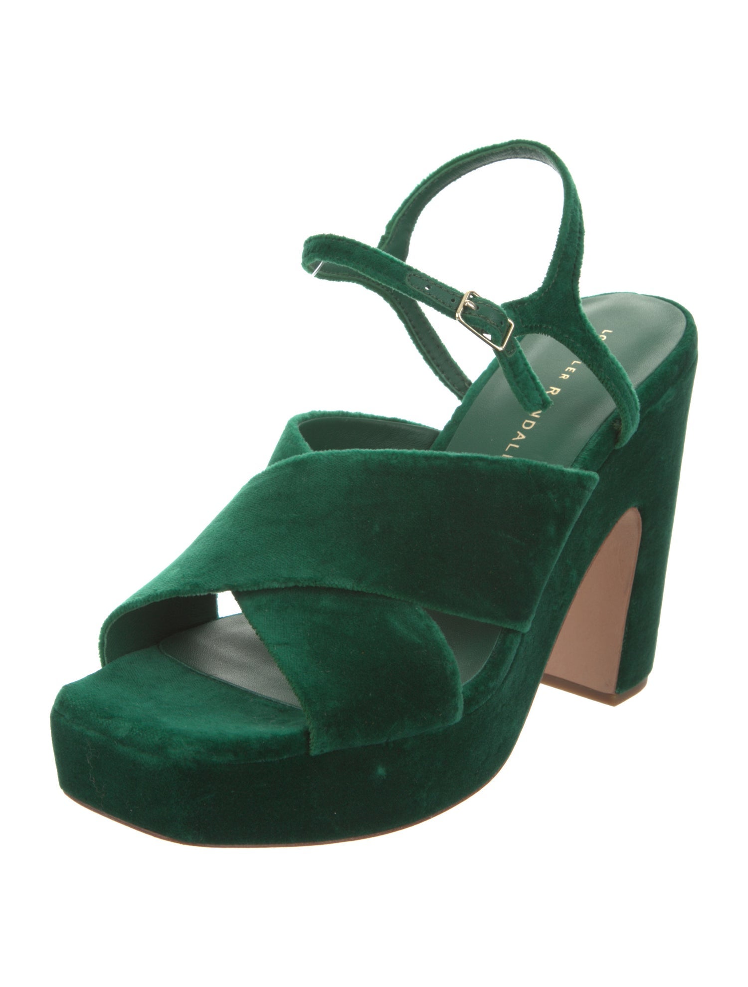 Loeffler Randall Velvet Sandals