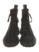 Loeffler Randall Leather Trim Embellishment Combat Boots