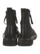 Loeffler Randall Leather Trim Embellishment Combat Boots