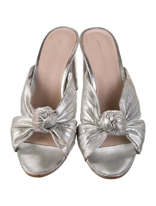 Loeffler Randall Leather Slides