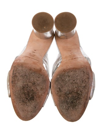 Loeffler Randall Leather Slides