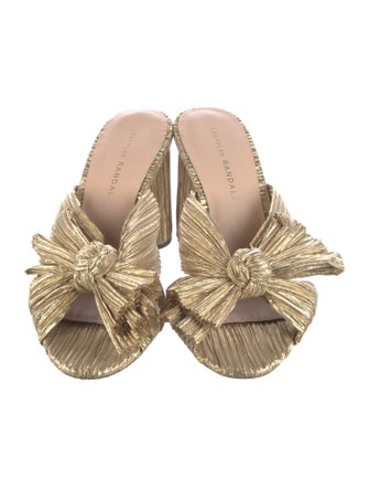 Loeffler Randall Bow Accents Slides