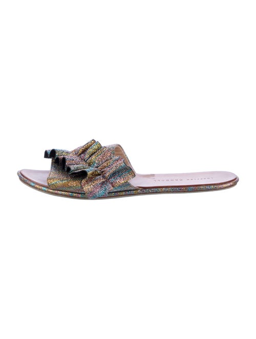 Loeffler Randall Glitter Accents Slides