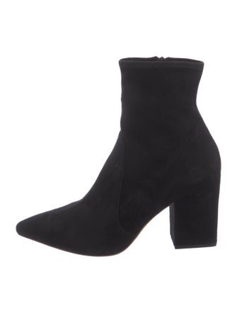 Loeffler Randall Suede Sock Boots
