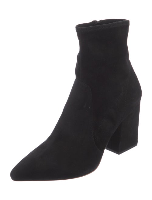 Loeffler Randall Suede Sock Boots