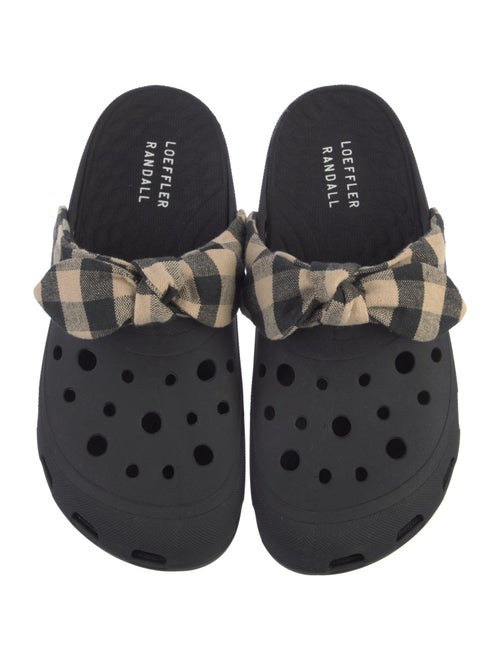 Loeffler Randall Rubber Bow Accents Mules