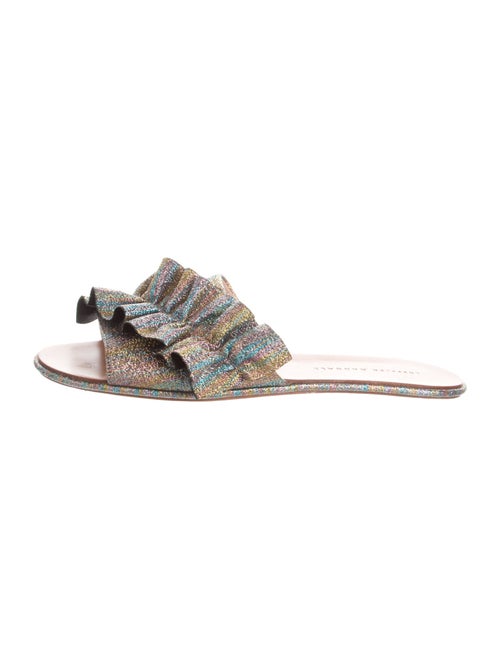 Loeffler Randall Glitter Accents Slides