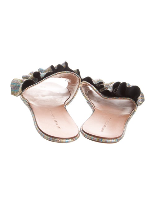 Loeffler Randall Glitter Accents Slides