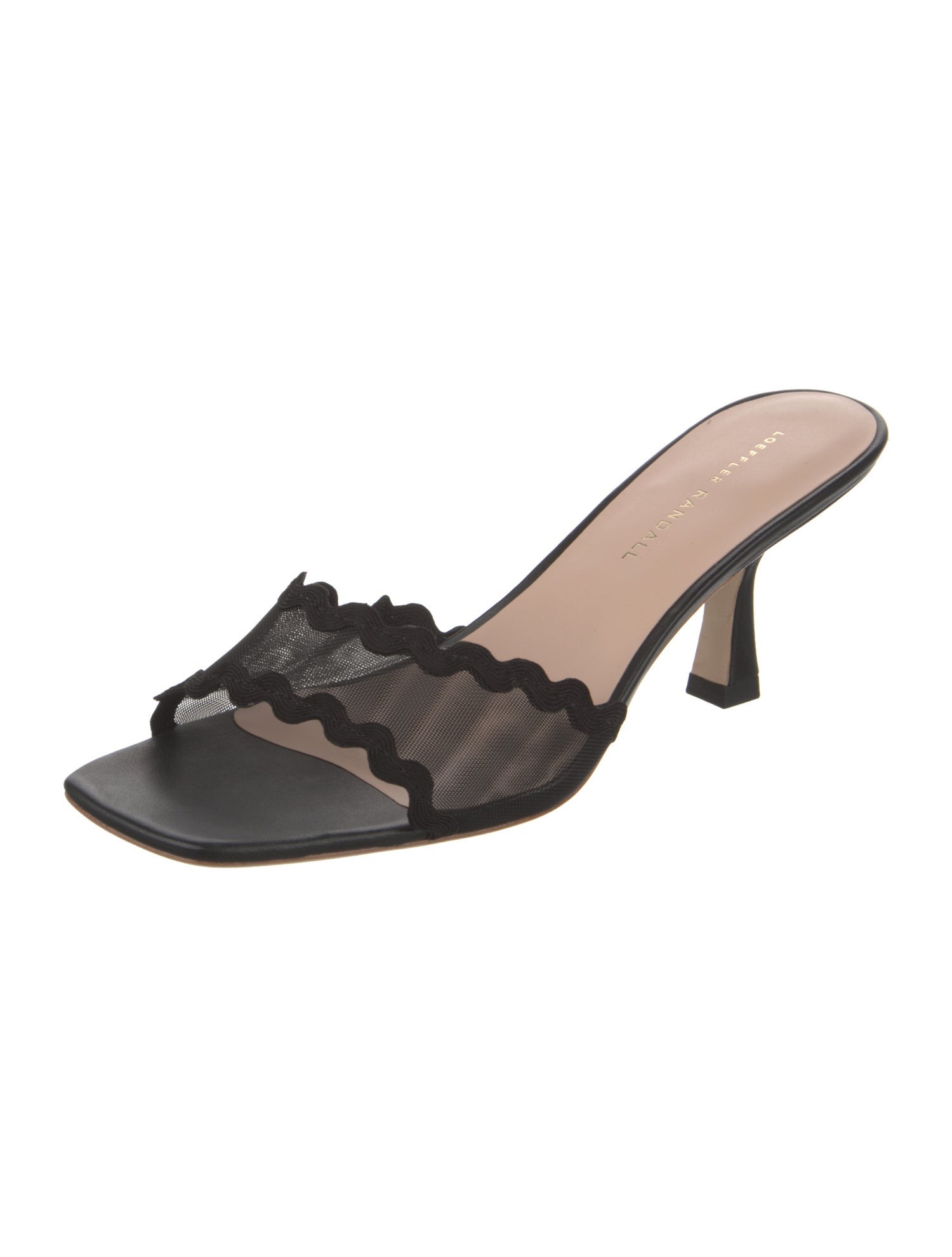 Loeffler Randall Leather Slides