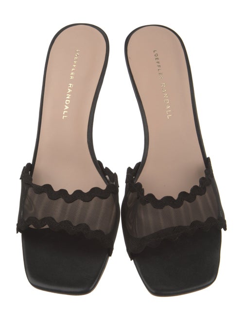 Loeffler Randall Leather Slides