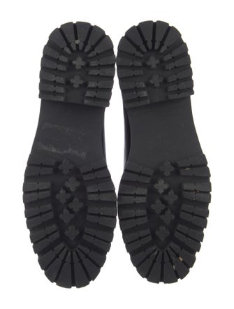 Loeffler Randall Leather Combat Boots