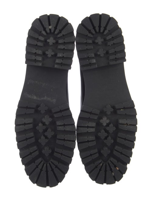 Loeffler Randall Leather Combat Boots