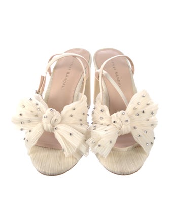 Loeffler Randall Bow Accents Slides