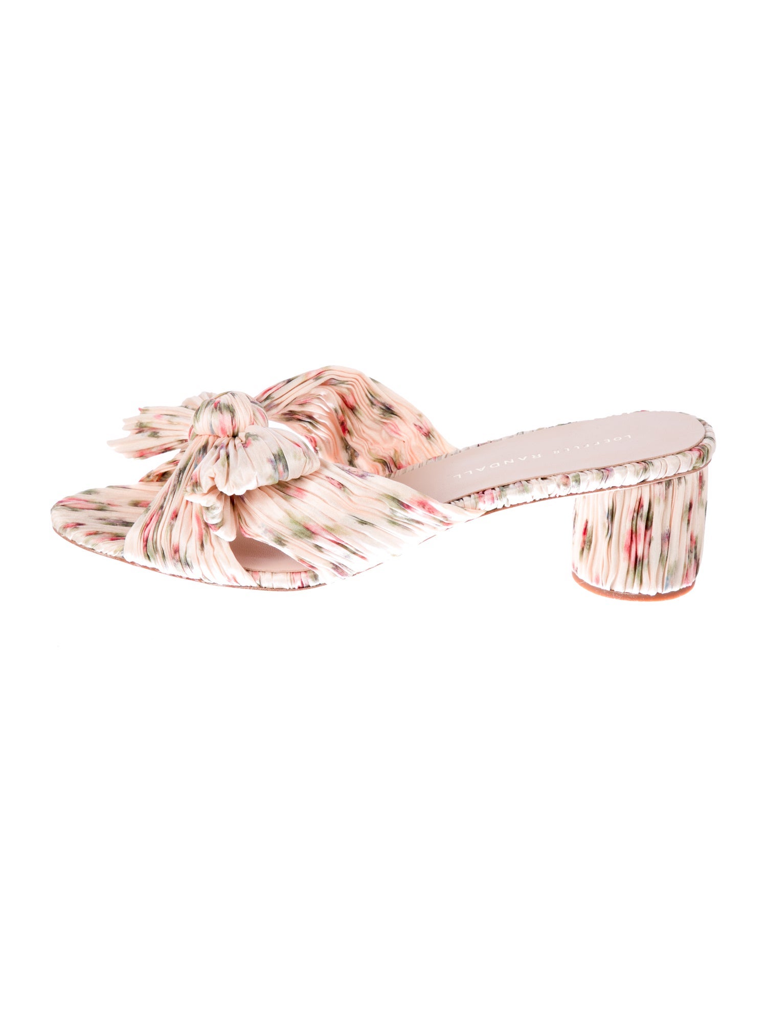 Loeffler Randall Floral Print Slides