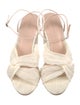 Loeffler Randall Pleated Accents Sandals