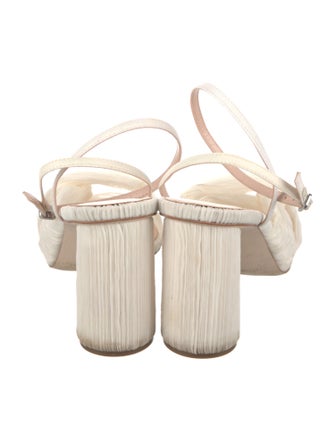 Loeffler Randall Pleated Accents Sandals