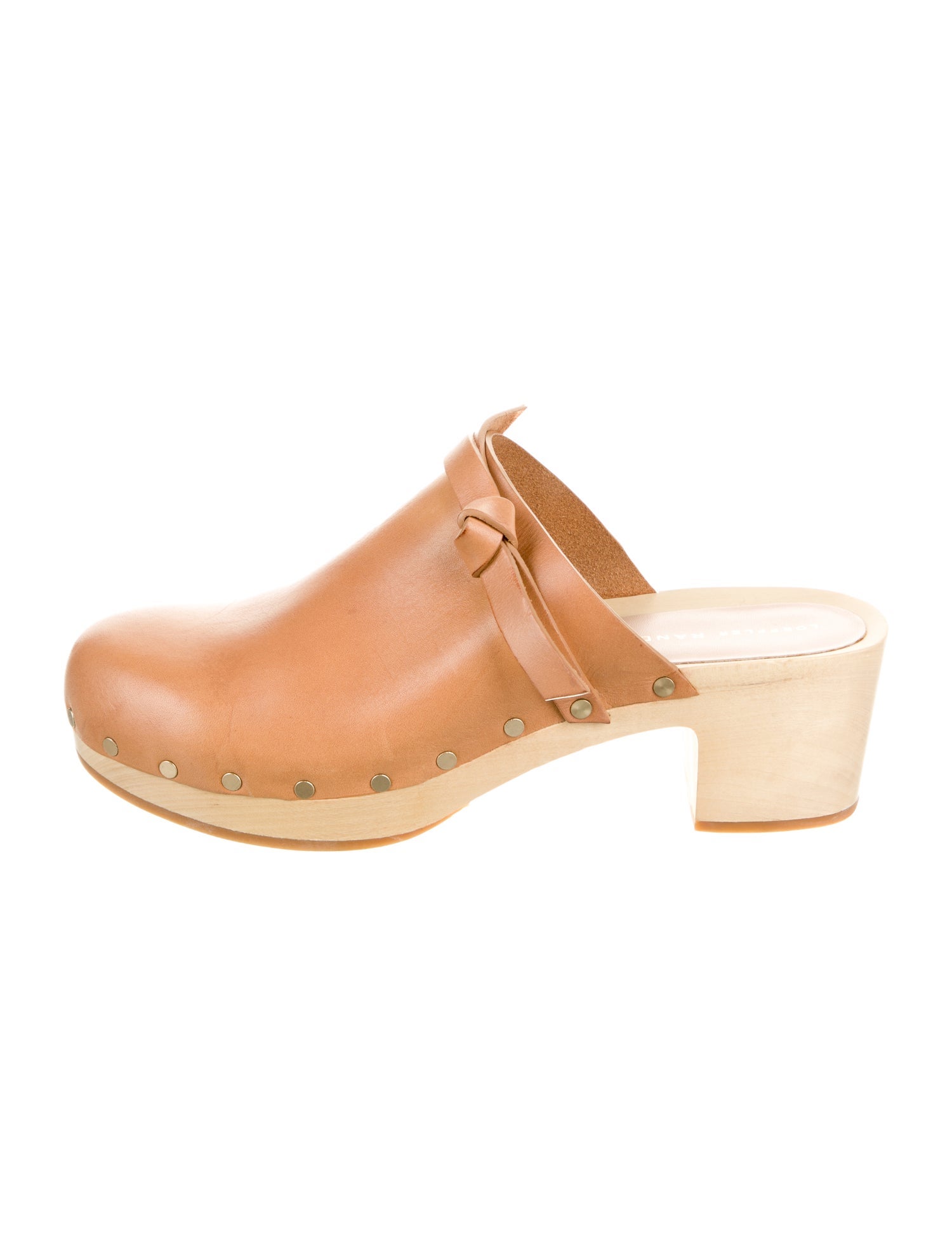 Loeffler Randall Leather Colorblock Pattern Mules