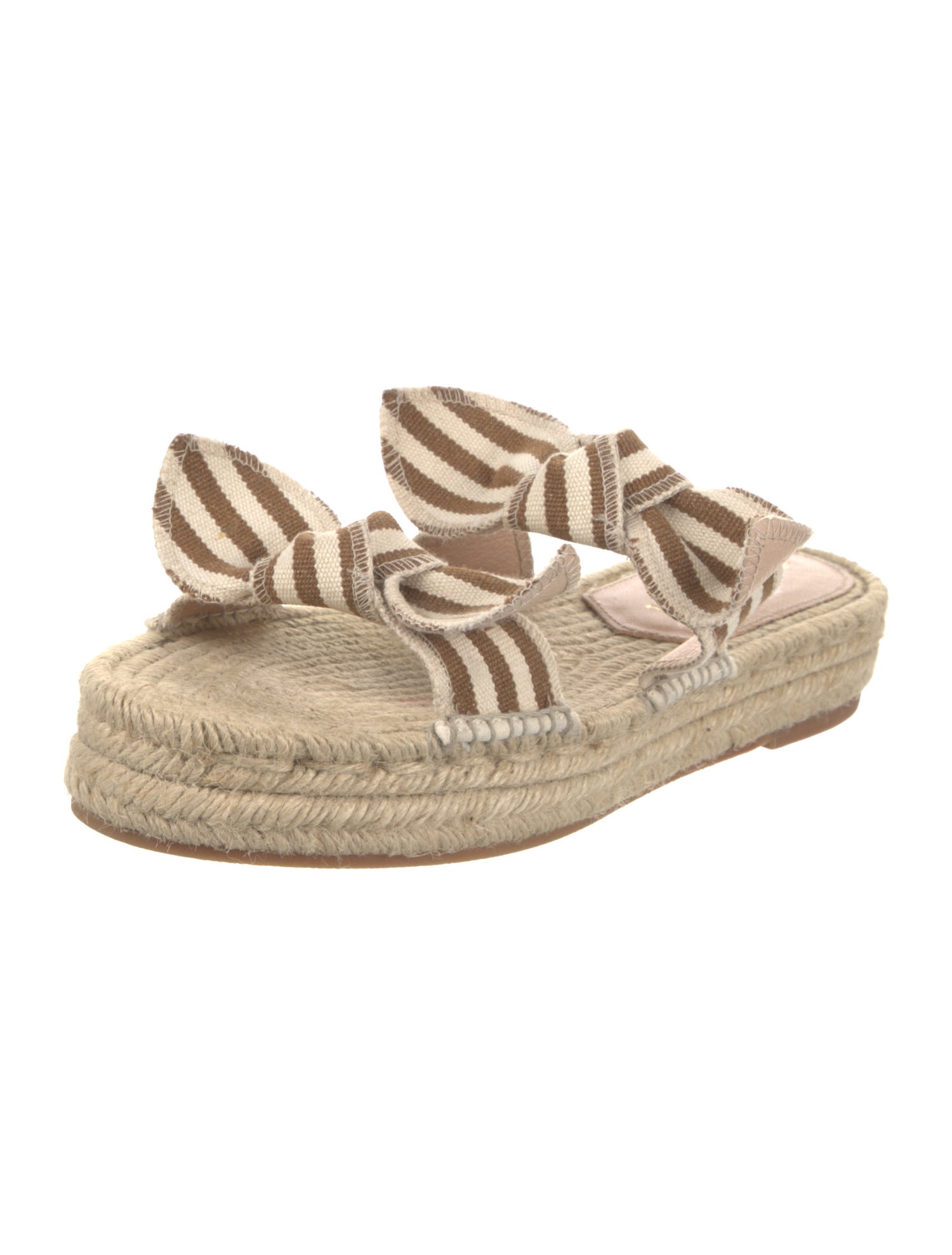 Loeffler Randall Canvas Striped Espadrilles