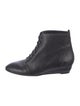 Loeffler Randall Leather Lace-Up Boots