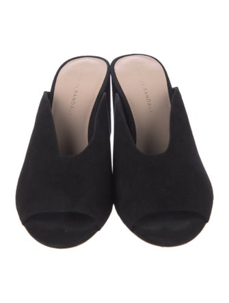 Loeffler Randall Suede Slides