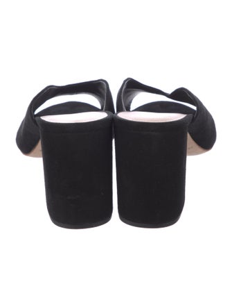 Loeffler Randall Suede Slides